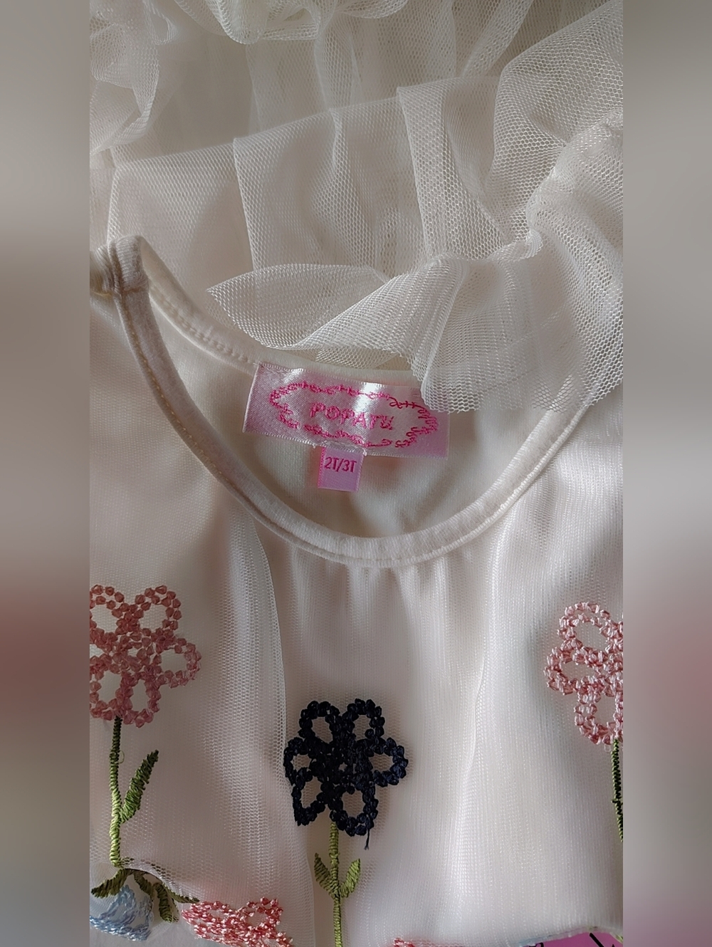 𝖯𝗈𝗉𝖺𝗍𝗎 𝖶𝗁𝗂𝗍𝖾 𝖥𝗅𝗈𝗋𝖺𝗅 𝖤𝗆𝖻𝗋𝗈𝗂𝖽𝖾𝗋𝖾𝖽 𝖳𝗎𝗍𝗎 𝖣𝗋𝖾𝗌𝗌 - Picture 11 of 12